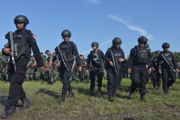 Gelar Paspam Pemilu Bali