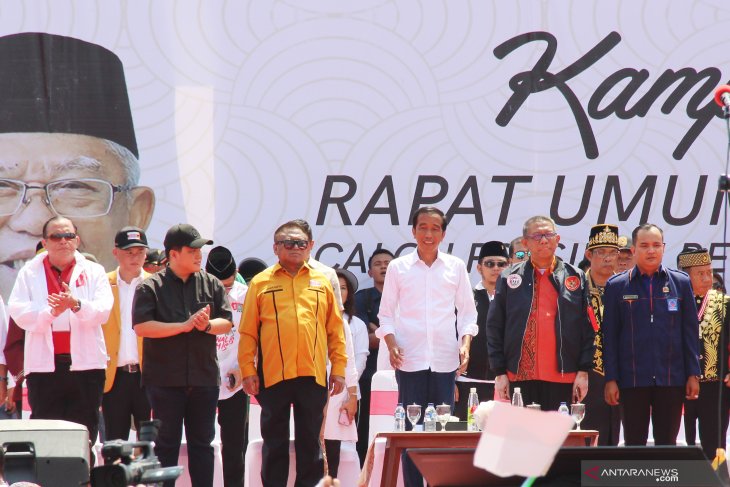 Capres 01 Jokowi Kampanye Terbuka di Kalbar