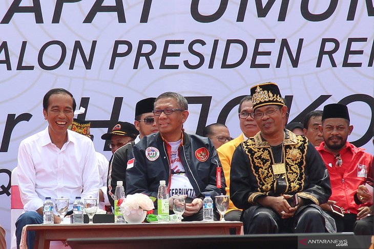 Capres 01 Jokowi Kampanye Terbuka di Kalbar