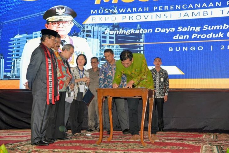 Sekda Muaro Jambi: Tingkatkan sinergi Pemprov dalam tentukan prioritas pembangunan