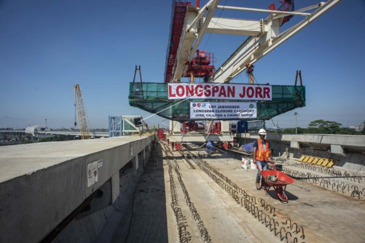 Lintas pelayanan LRT Jabodetabek tersambung