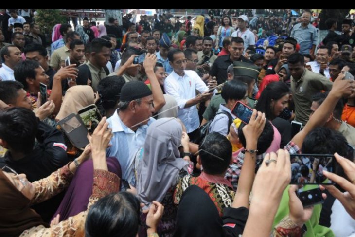 Kunjungan Presiden Jokowi ke Sragen