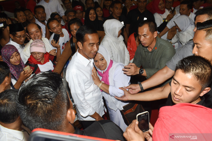 Kampanye Capres Jokowi Di Ngawi