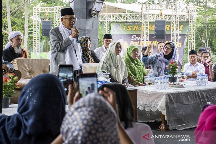 Kampanye Ma'ruf Amin di Sukabumi 