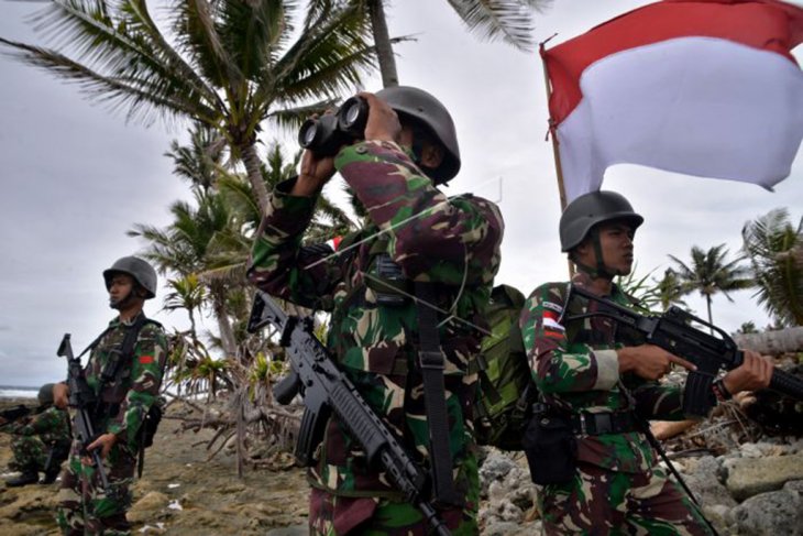 Patroli pengamanan pulau terluar