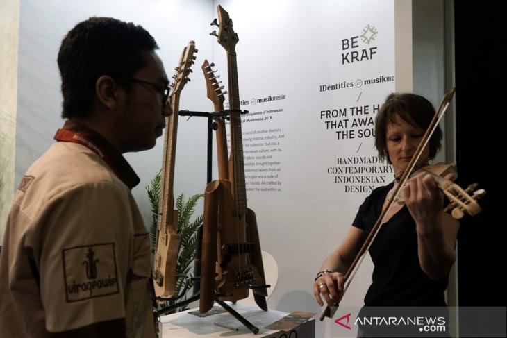 Paviliun Indonesia diminati pengunjung MusikMesse Frankfurt 2019