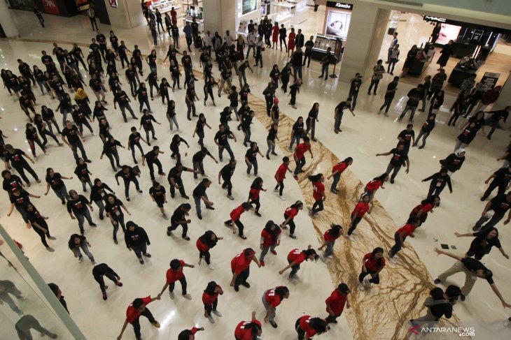 Flash Mob Dukung Jokowi