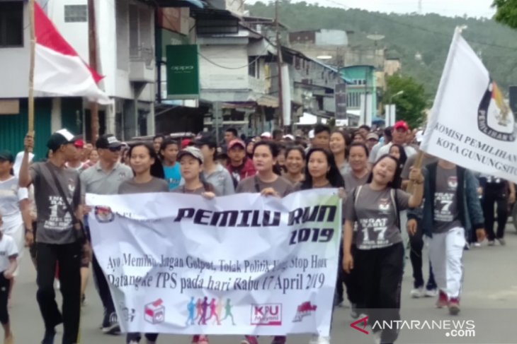 KPU Gunungsitoli ajak warga tolak politik uang dan hoaks