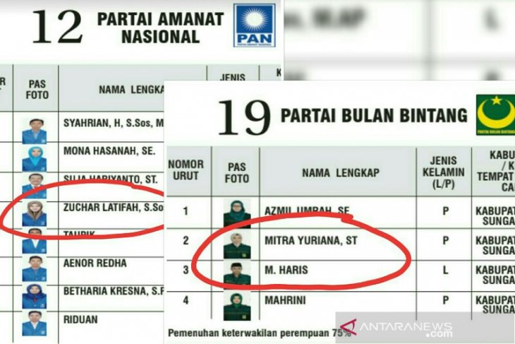 KPU imbau tiga Caleg HSU jangan dicoblos