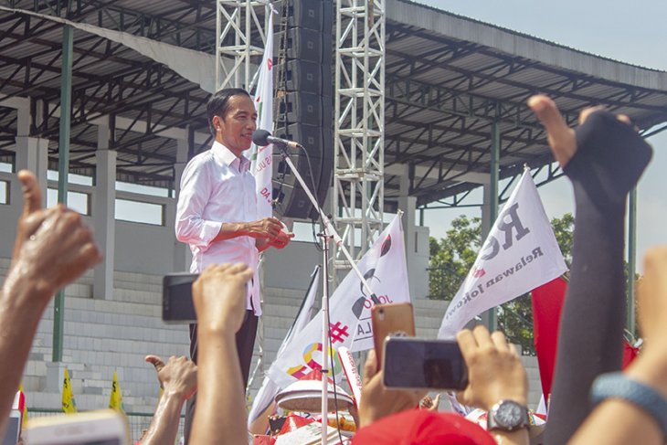 Kampanye akbar Jokowi di Karawang 