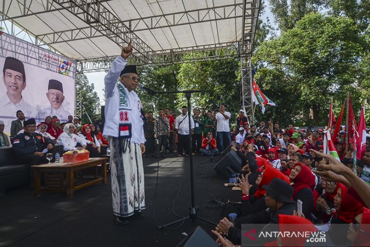 Kampanye Maruf Amin di Padalarang 