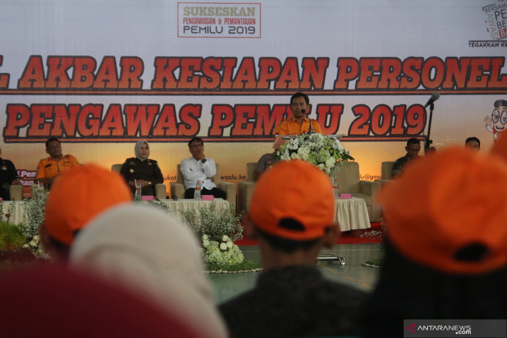 Apel akbar pengawas Pemilu 2019