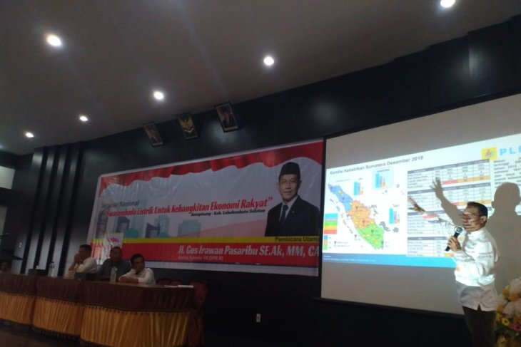 Gus Irawan yakin terjadi swasembada listrik untuk kebangkitan ekonomi rakyat