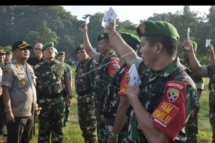 Gelar pasukan pengamanan Pemilu