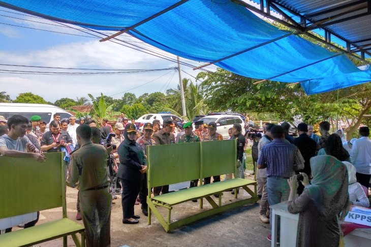 Forkopimda Jambi kompak pantau pelaksanaan pemungutan suara