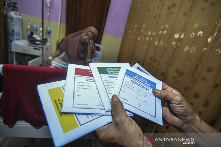 Pasien rumah sakit gunakan hak pilih 