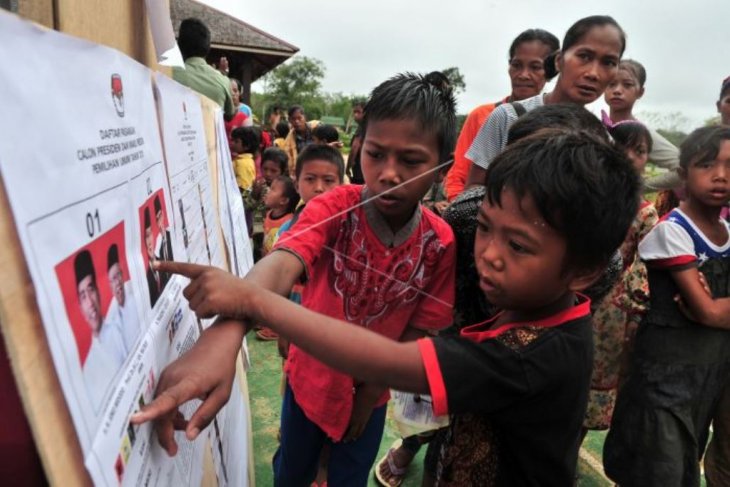 Pemilu 2019 di pemukiman Suku Anak Dalam