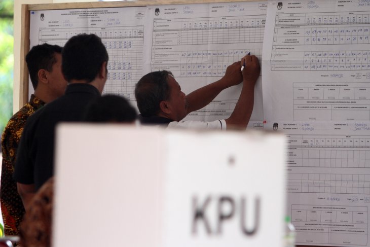 Rekapitulasi surat suara Pemilu tingkat kecamata 