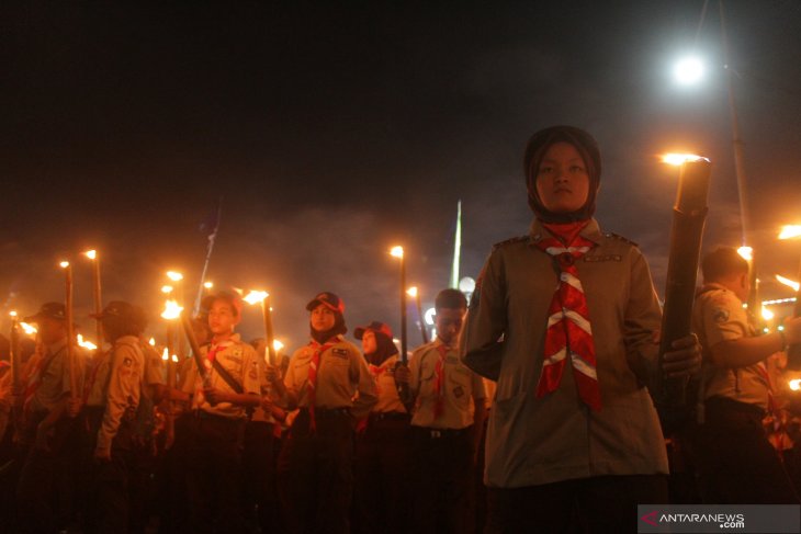 Apel obor Pramuka Patriot NKRI