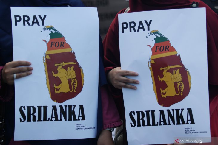 Aksi solidaritas untuk Sri Lanka