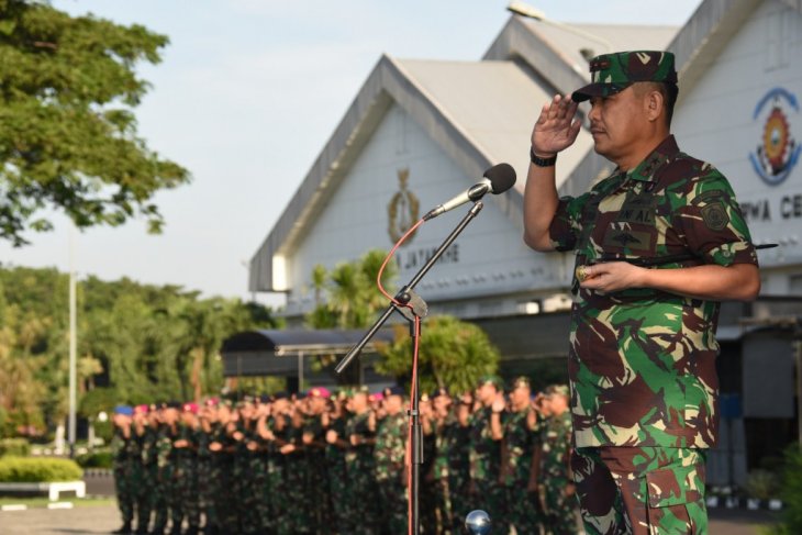 Komandan Kodiklatal pimpin apel khusus pasca-pemilu