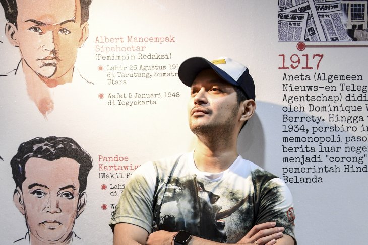 Aktor Indonesia Evan Sanders berharap bisa kumpul keluarga saat Lebaran