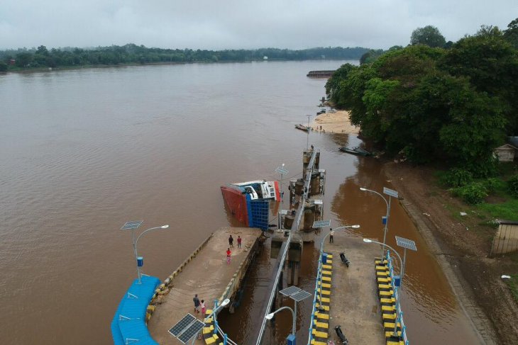 KMP Seluang tenggelam di Dermaga Sunyat