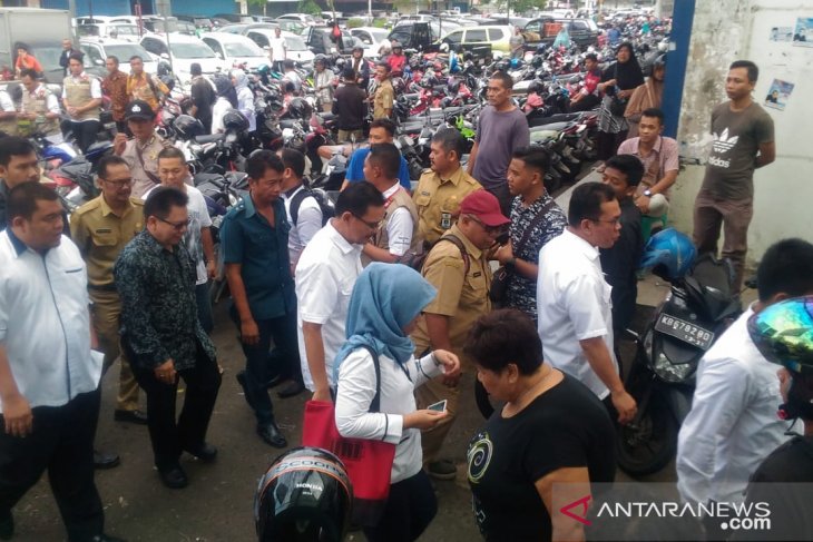 Sidak Pasar Flamboyan Pontianak