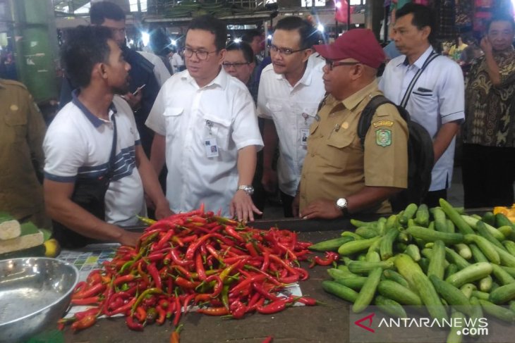 Sidak Pasar Flamboyan Pontianak