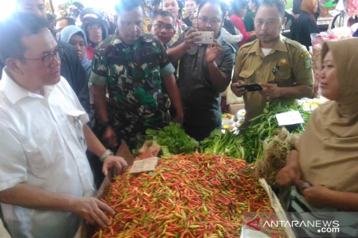 Sidak Pasar Flamboyan Pontianak