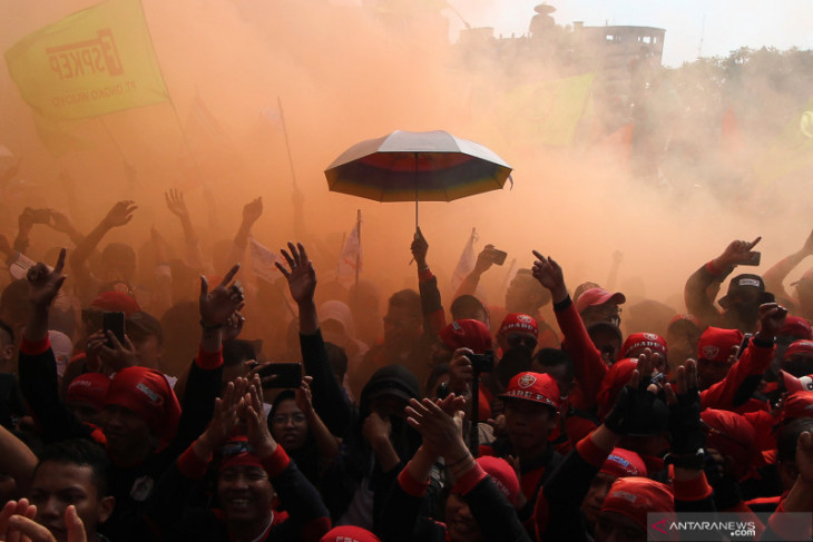 Polri imbau buruh di daerah tidak berdemo ke Jakarta