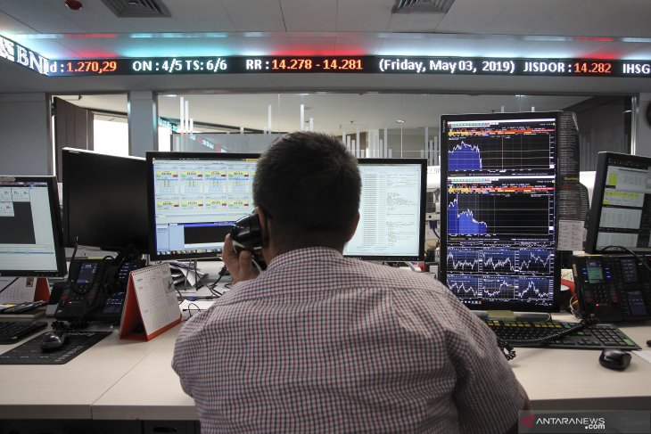 IHSG slides amid spike in Asian markets