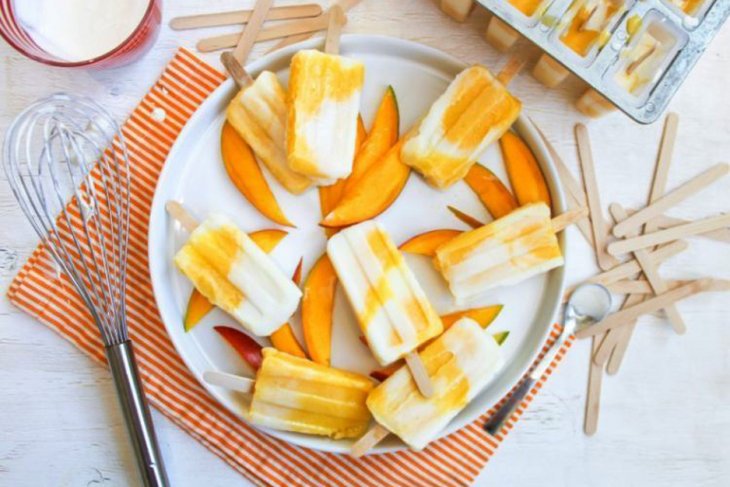 Inspirasi menu buka puasa, es mangga ala India