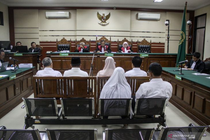 Sidang putusan kasus suap DPRD Kota Malang