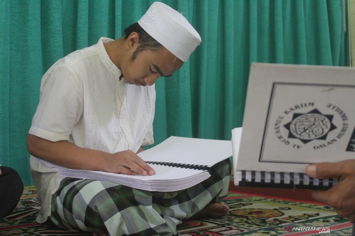 Tadarus Al Quran braile di Malang