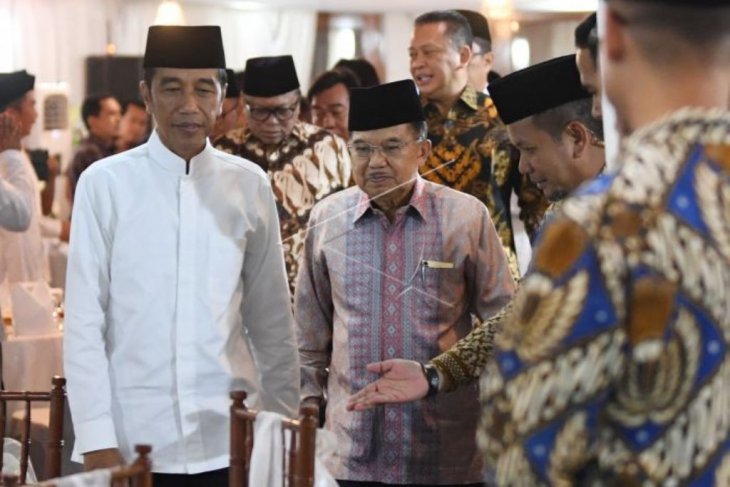 Presiden buka puasa bersama dengan pimpinan lembaga negara