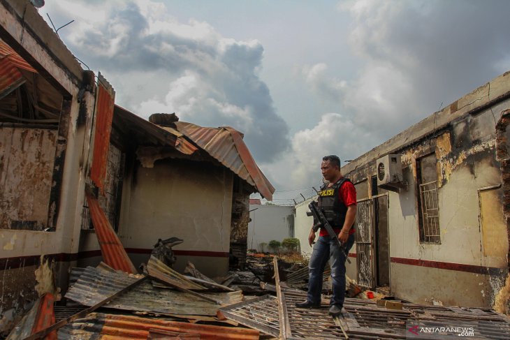 Pascarusuh di rutan, polisi perketat pengamanan perbatasan Pekanbaru-Siak