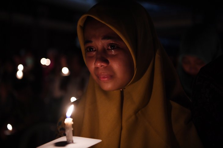 Peringatan Setahun Tragedi Bom Surabaya