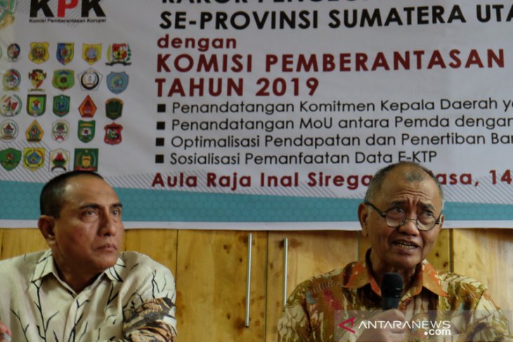 Rakor Pencegahan Korupsi di Sumut