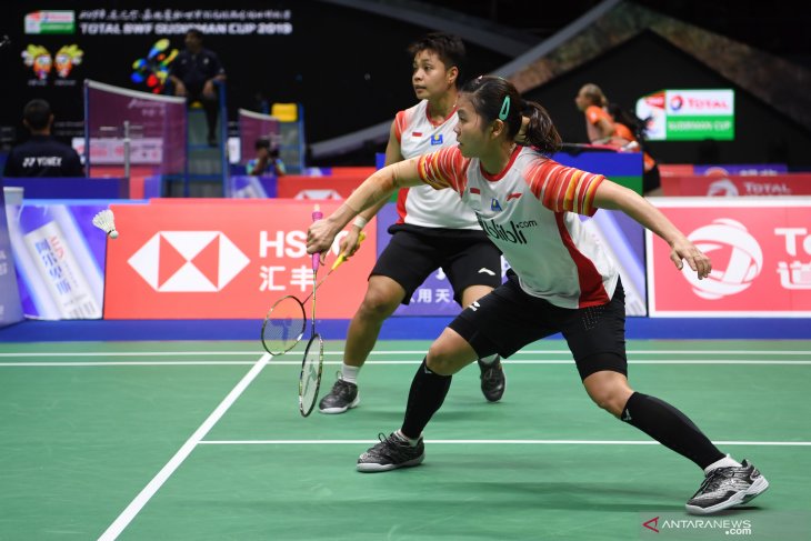 Greysia/Apriyani lumpuhkan perlawanan ketat Birch/Smith