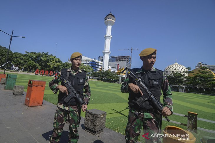 Pengamanan objek vital di Bandung 