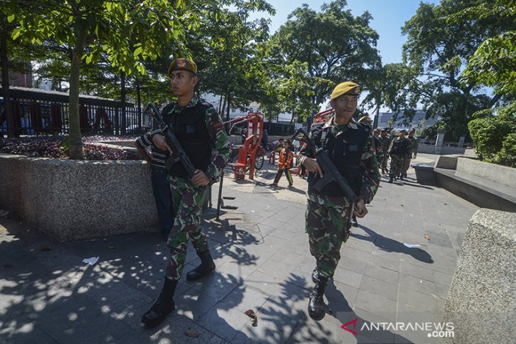 Pengamanan objek vital di Bandung 