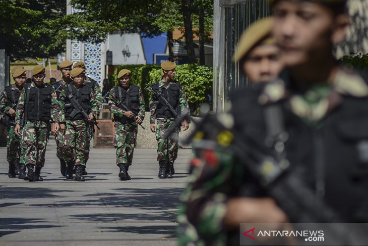 Pengamanan objek vital di Bandung 