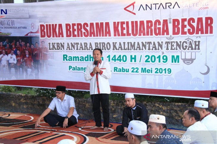 Buka Puasa Bersama ANTARA Kalteng