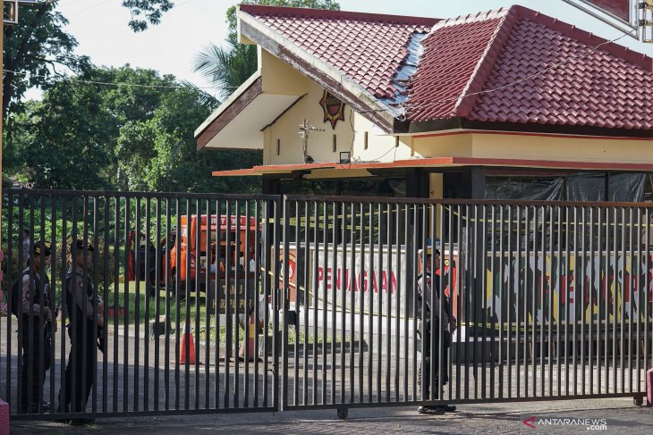 Mako Brimob Purwokerto ditembak orang tak dikenal