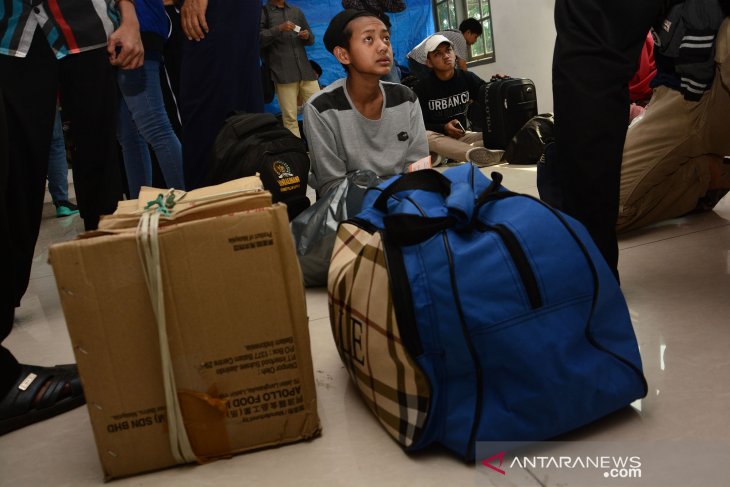 Mudik Lebaran santri Jombang