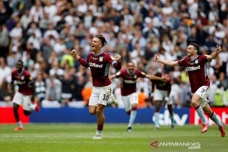 Aston Villa kembali promosi ke Liga Premier