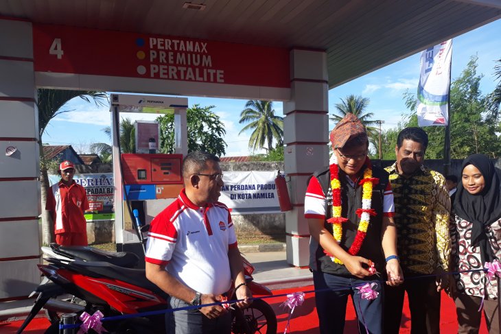 Pertamina MOR VIII luncurkan Pertamax di SPBU Namlea