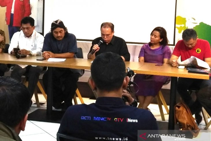 Aliansi Masyarakat Sipil sampaikan pernyataan sikap, terkait pemilu diwarnai demo Mei