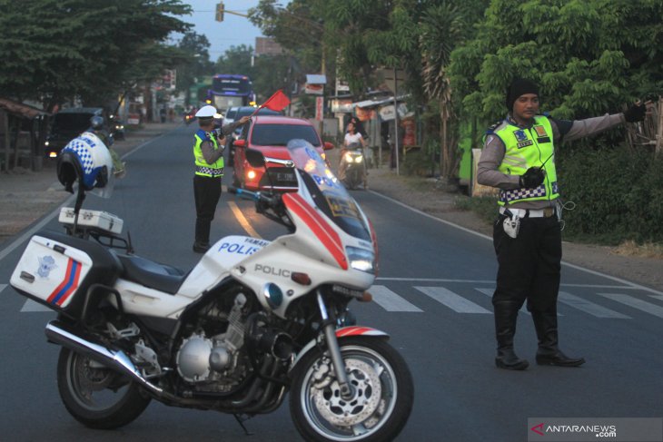 Polisi Aceh Utara ingatkan pemudik daerah rawan laka lantas